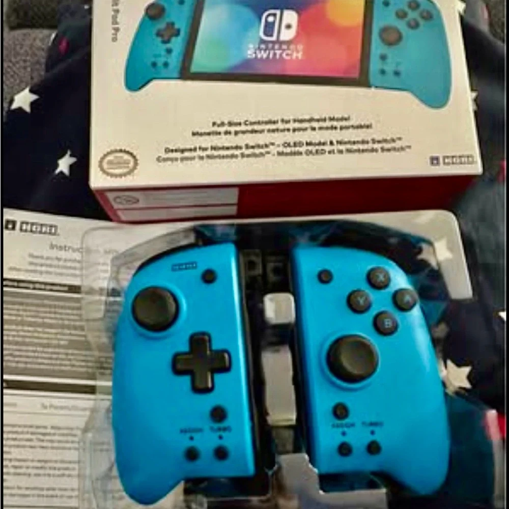 Nintendo Blue Split Pad Pro Controller for Switch
